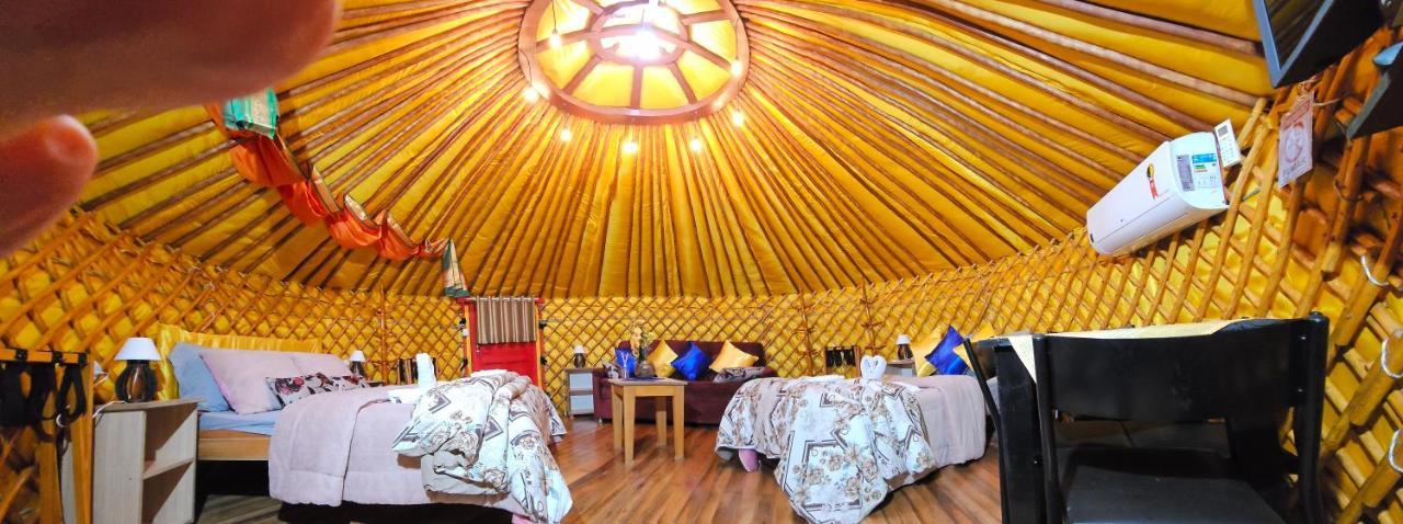 Casa Campo Yurt 1 Gengiscan tenda mongólica wifi Urubici Exterior foto